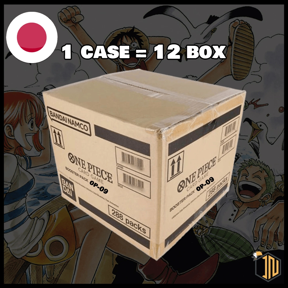 One Piece Card Game - The Four Emperors OP-09 (CASE Box x 12) [JAP]