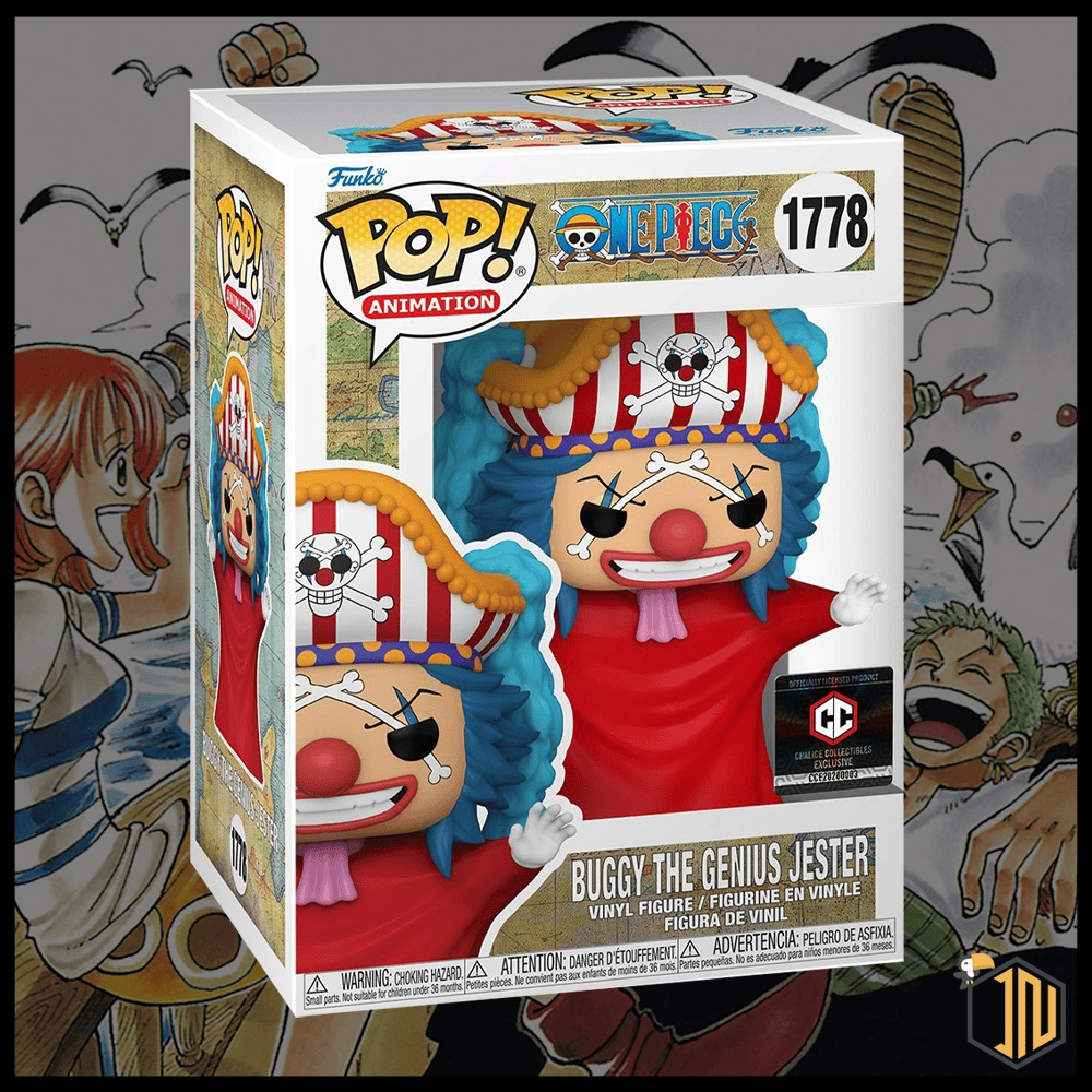 One Piece Funko POP! - Buggy The Genius Jester #1778 Chalice Exclusive