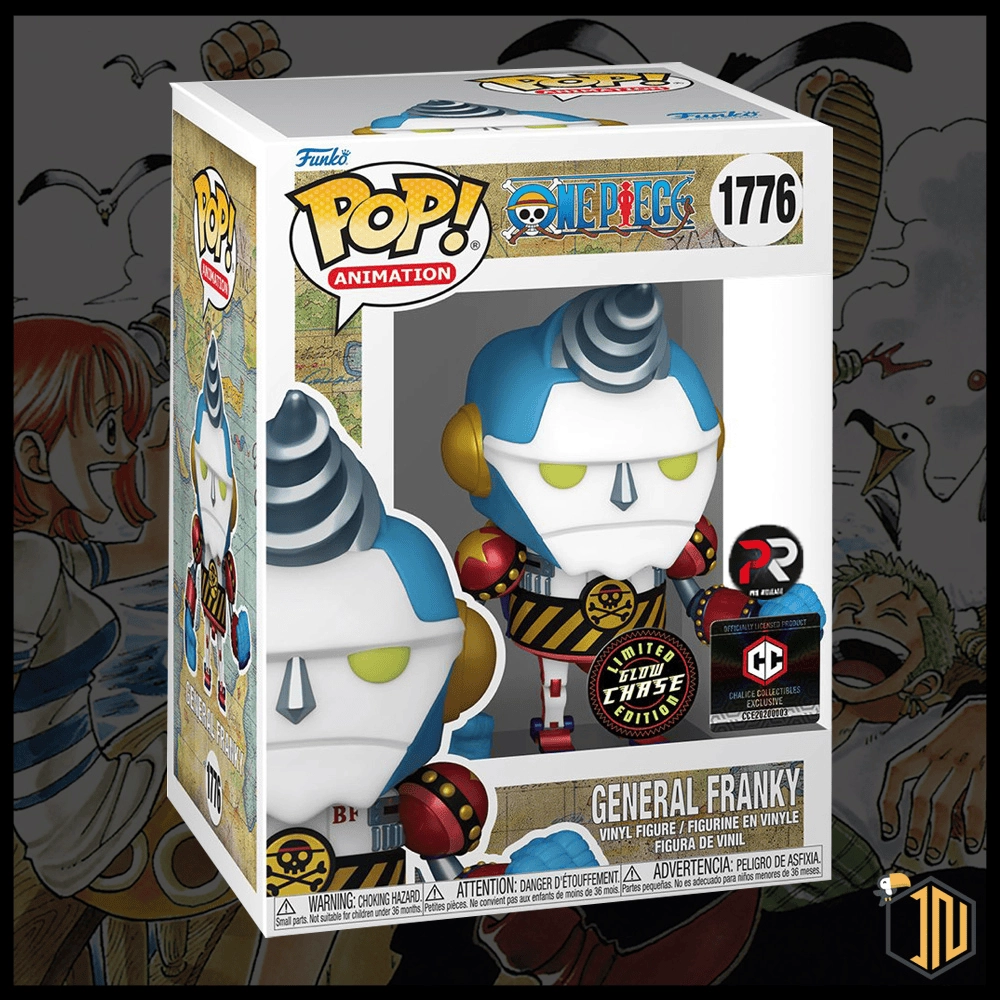 One Piece Funko POP! - General Franky #1776 Chalice Exclusive (PR) - immagine 3