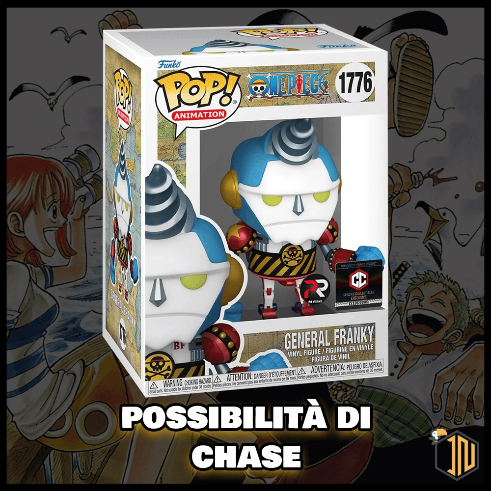 One Piece Funko POP! - General Franky #1776 Chalice Exclusive (PR)