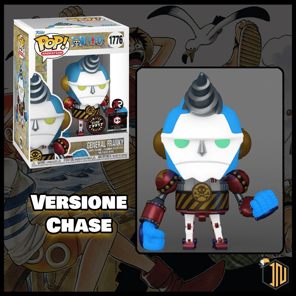 One Piece Funko POP! - General Franky #1776 Chalice Exclusive (PR) - immagine 4