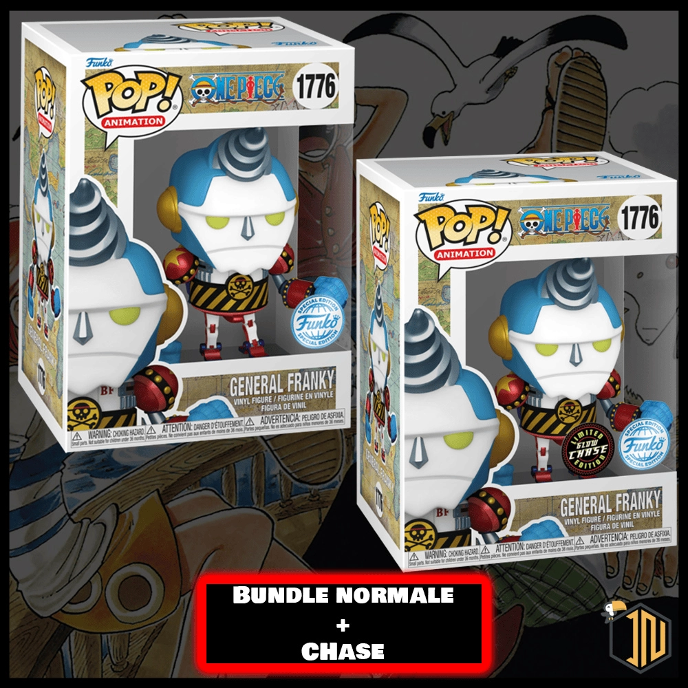 One Piece Funko POP! - General Franky #1776 Bundle Normale + Chase