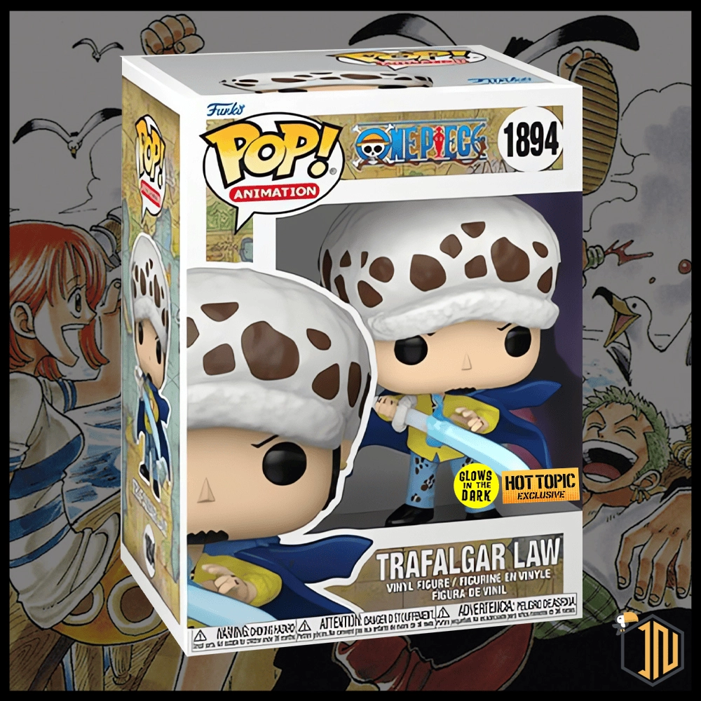 One Piece Funko POP! - Trafalgar Law (GITD) #1894 Hot Topic Exclusive