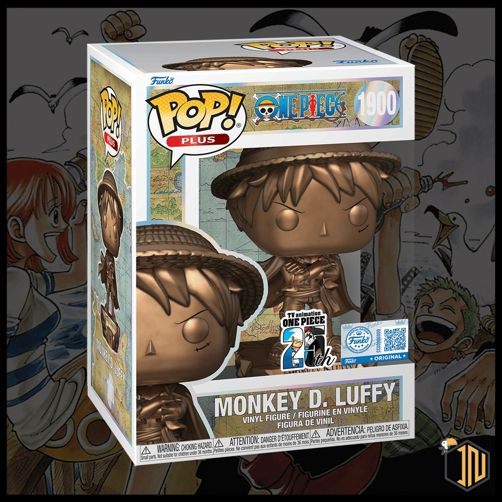 One Piece Funko POP! - Monkey D. Luffy Statue Bronze #1900