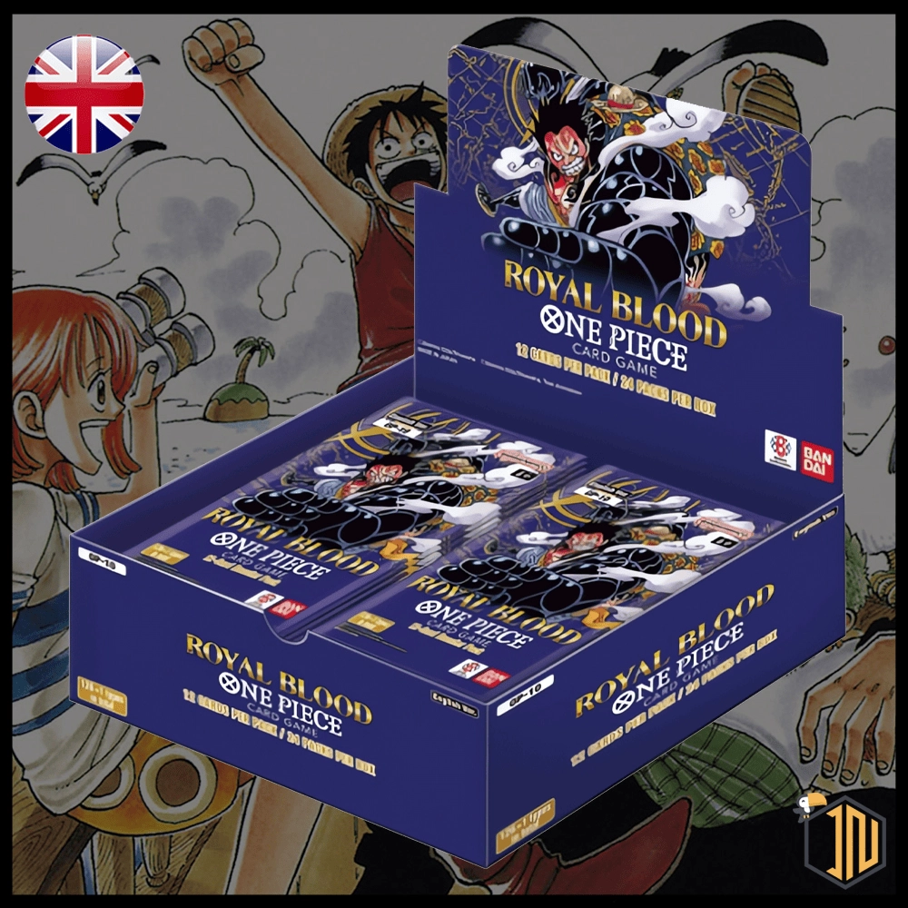 Arriva il pre-ordine del BOOSTER BOX di ONE PIECE CARD GAME - OP-10 Royal Blood. Lo trovi su shop.inerdini.it