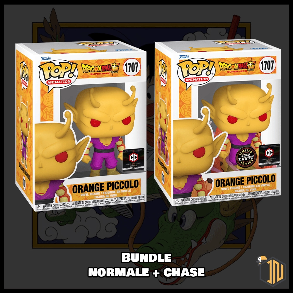 Dragon Ball Super Funko POP! - Orange Piccolo #1707 Bundle Normale + Chase Chalice Exclusive