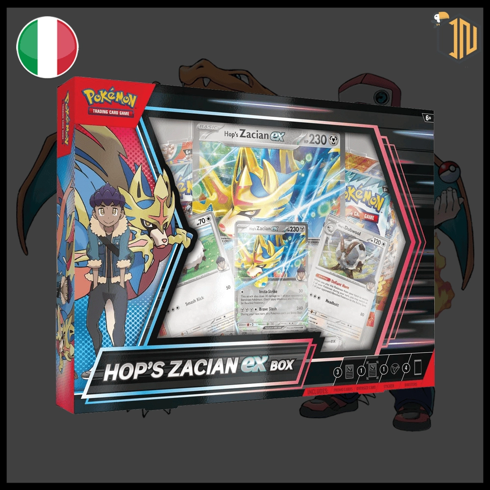 Pokémon - Collezione Zacian-EX di Hop [ITA]