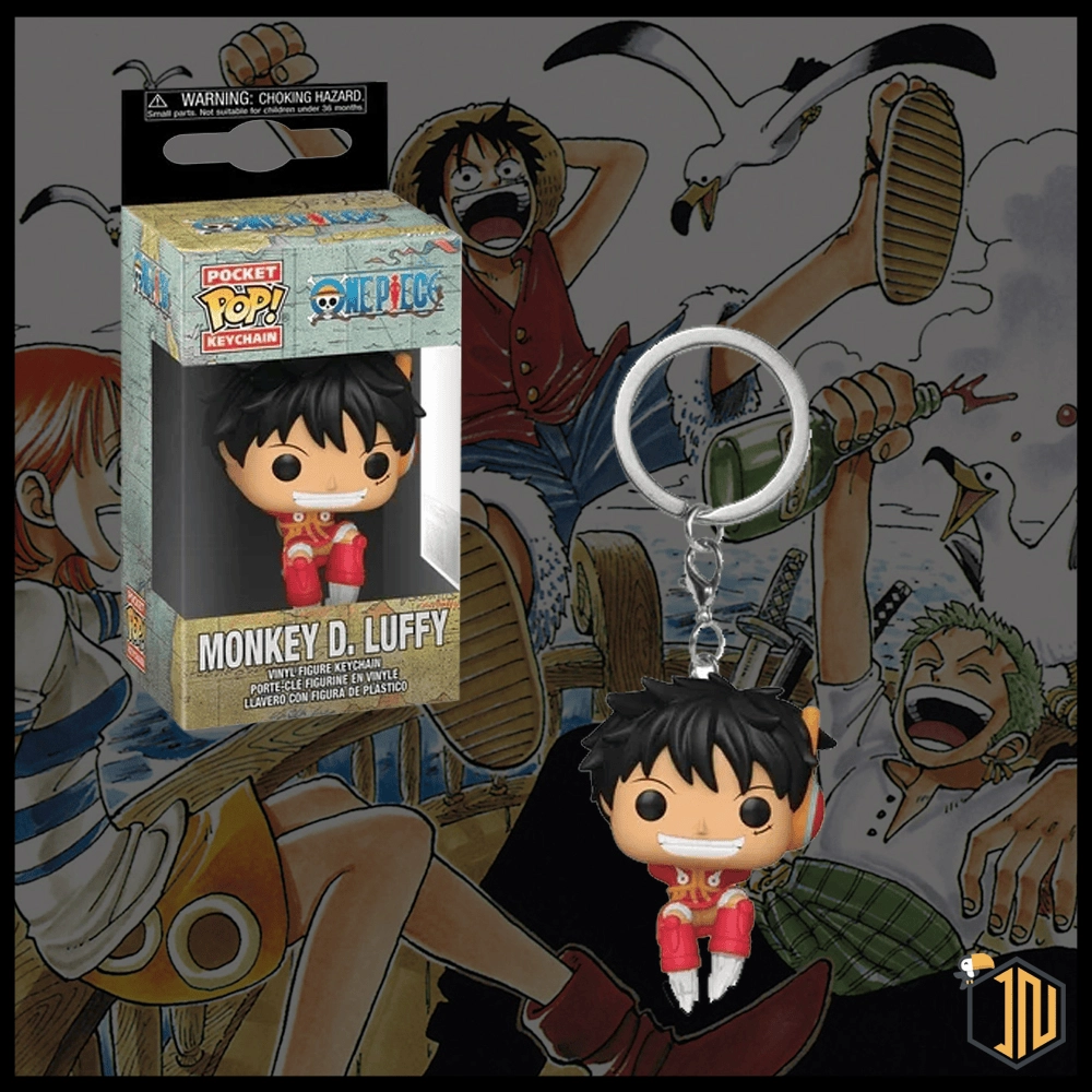 One Piece Funko Pocket Keychain! - Monkey D. Luffy (Egghead)