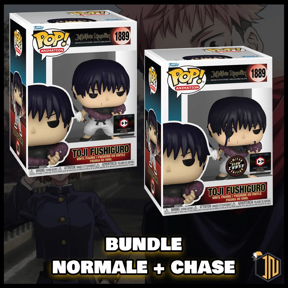 Jujutsu Kaisen Funko POP! - Toji Fushiguro #1889 Bundle Normale + Chalice Exclusive