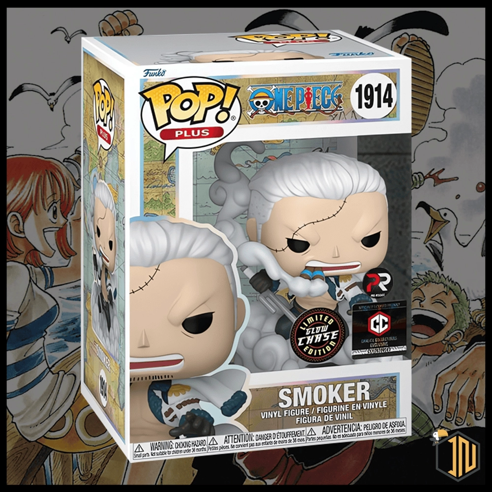 One Piece Funko POP! - Smoker #1914 Bundle Normale + Chase Chalice Exclusive (PR) - immagine 3