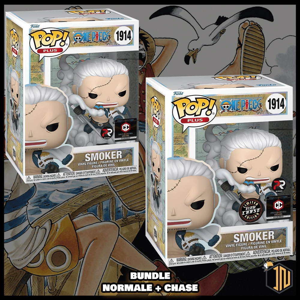 One Piece Funko POP! - Smoker #1914 Bundle Normale + Chase Chalice Exclusive (PR)