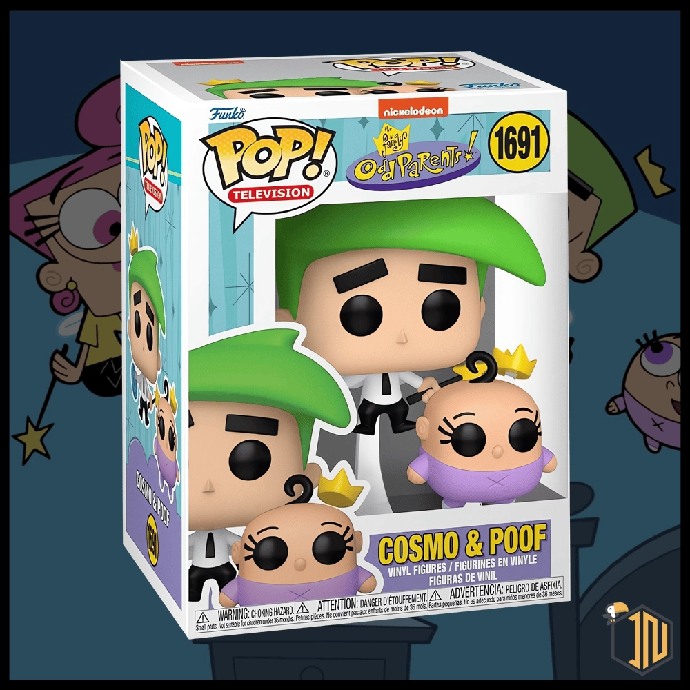 The Fairly OddParents Funko POP! & Buddy - Cosmo & Poof #1691