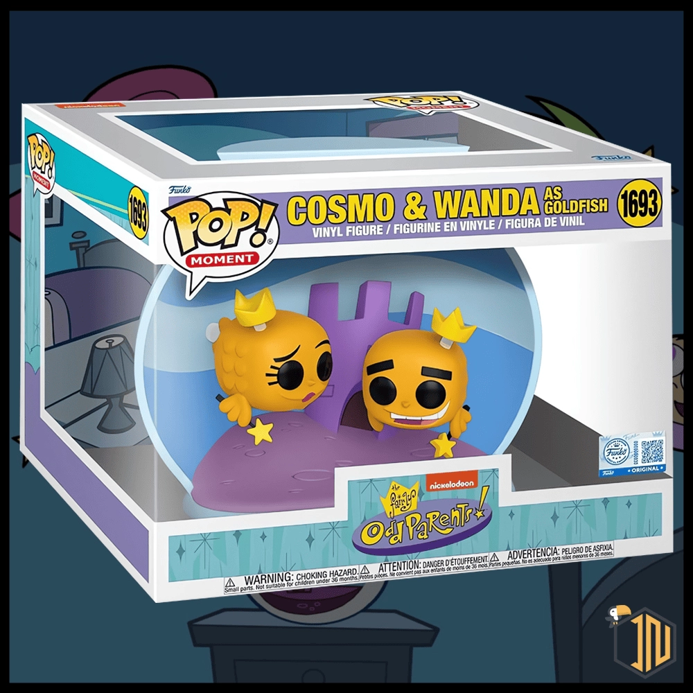 The Fairly OddParents Funko POP! - Cosmo & Wanda as Goldfish #1693