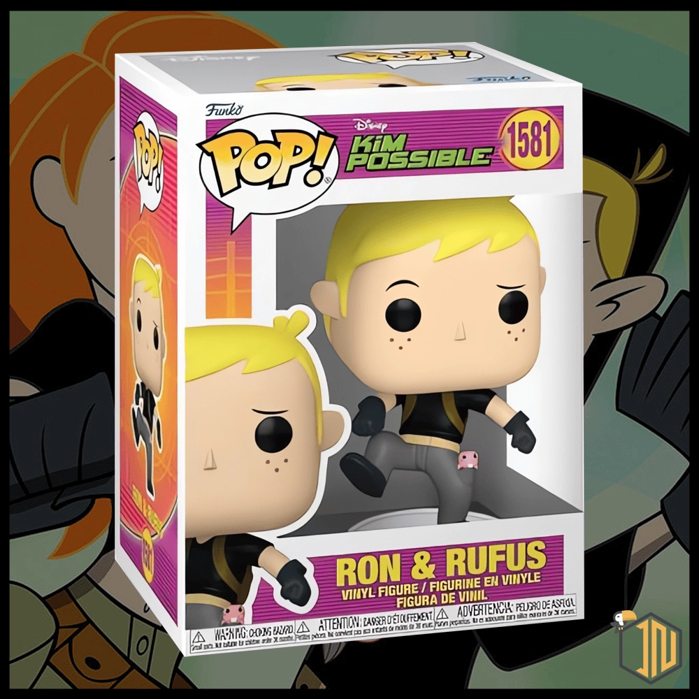 Kim Possible Funko POP! - Ron & Rufus #1581