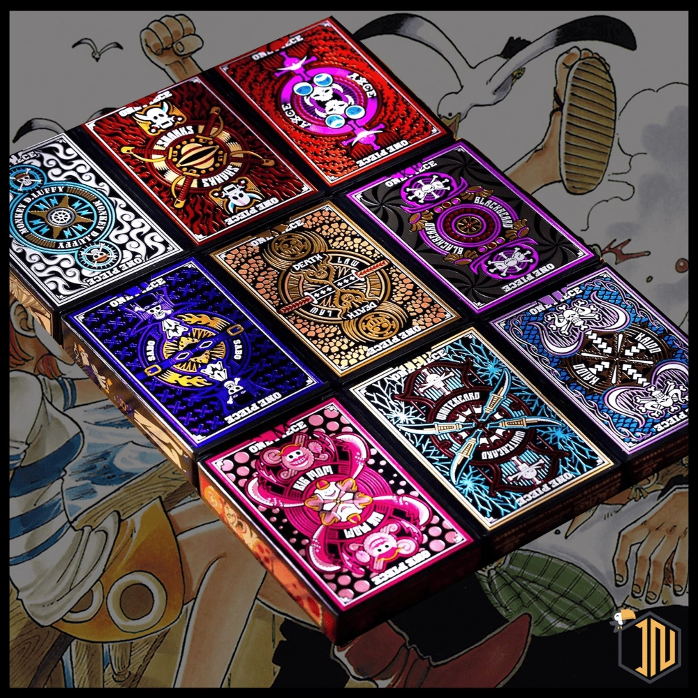 One Piece Four Emperors Playing Cards 1 of 999 Exclusive Foiled Collection - immagine 4