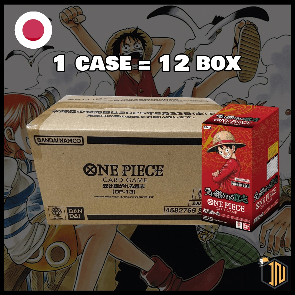 One Piece Card Game – OP-13 Carrying on His Will (CASE Box x 12) [JAP]