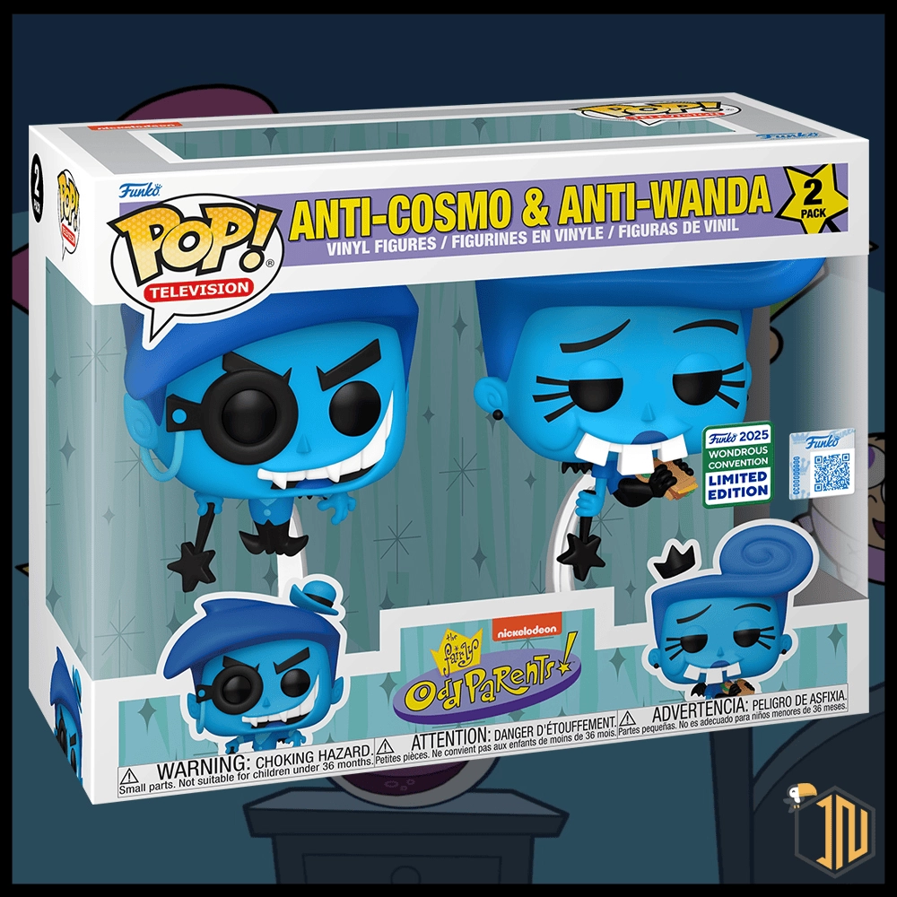 The Fairly OddParents Funko POP! - Anti-Cosmo & Anti-Wanda (2 Pack)