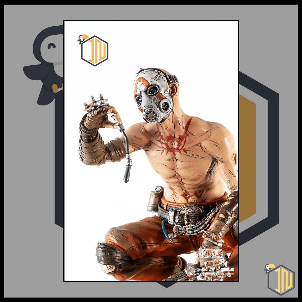 BORDERLANDS 3 - Psycho & Claptrap 40cm - immagine 3