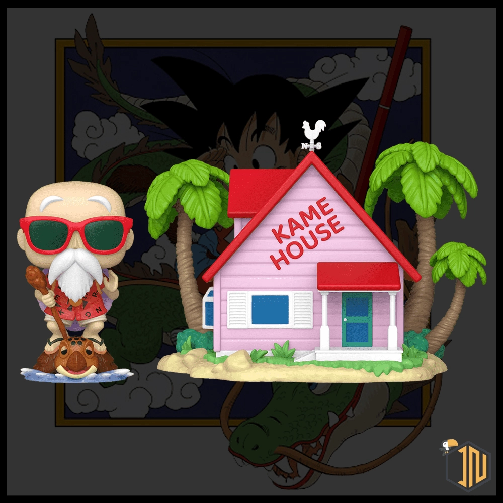 Arriva il pre-ordine del FUNKO POP! TOWN di DRAGON BALL - Master Roshi at Kame House #46 (out of box)