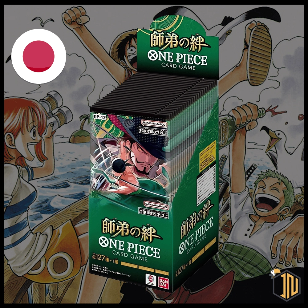 Arriva su Shop.inerdini.it il nuovo box in pre-ordine di One Piece Card Game – Booster Box OP-12 [JAP] in lingua Giapponese!