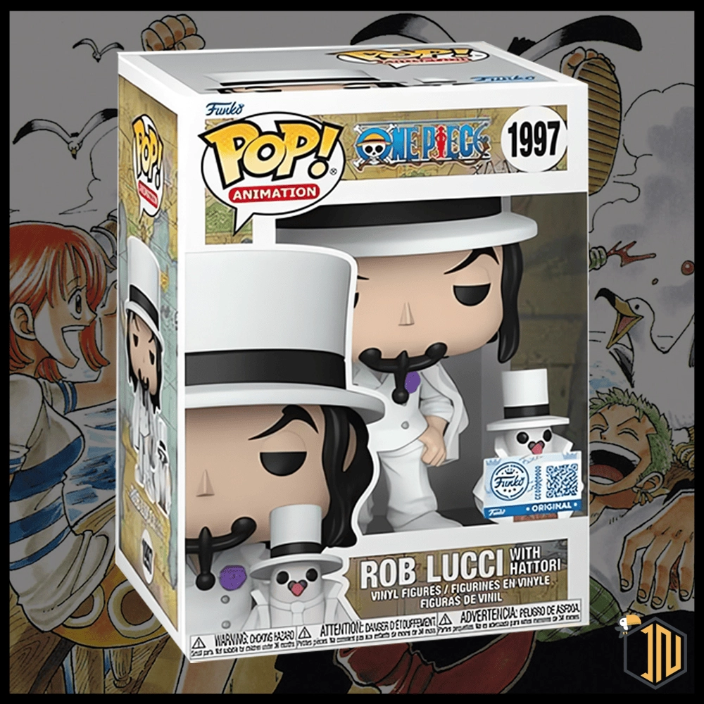 Arrivano un nuovo Funko Pop! dedicato a One Piece - Rob Lucci with Hattori #1997 vi aspetta su shop.inerdini.it