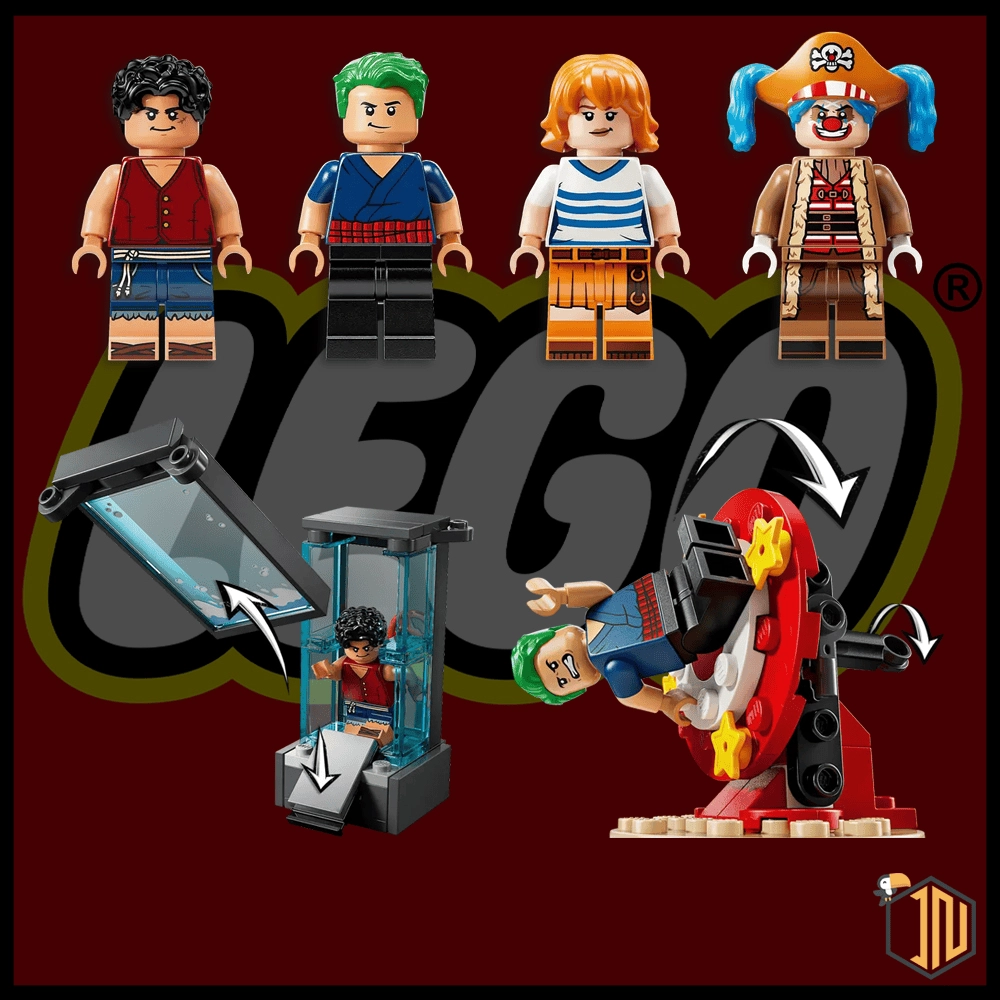 LEGO One Piece - Buggy's Circus - La tenda del circo di Buggy il Clown 75637 - immagine 3