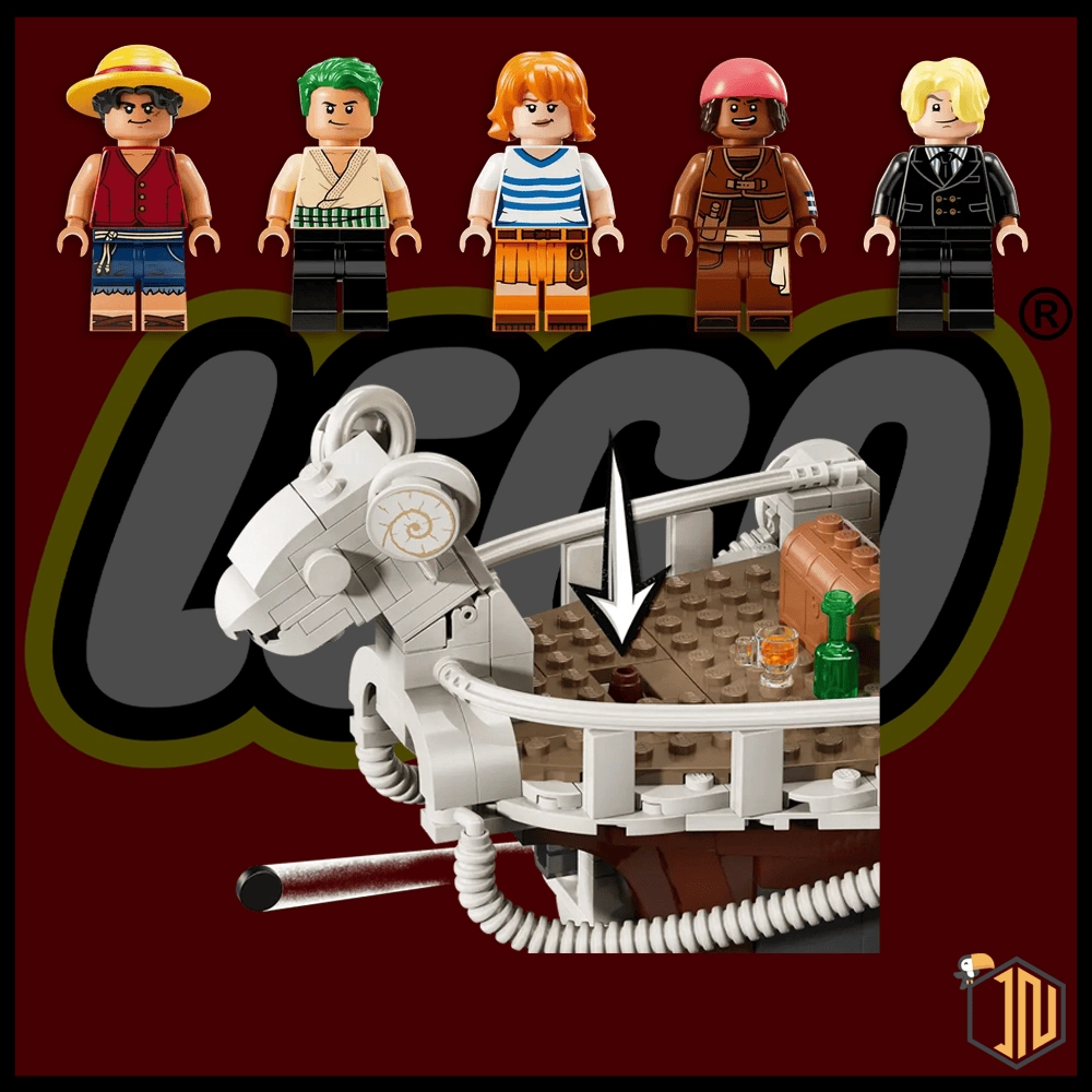 LEGO One Piece - Going Merry - La nave pirata Going Merry 75639 - immagine 3