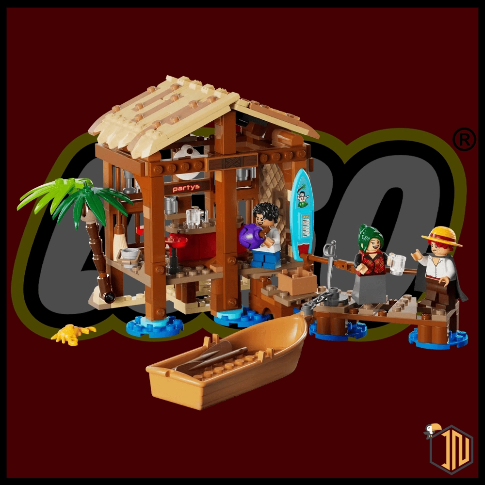 LEGO One Piece - Partys Bar - La capanna del villaggio Foosha 75636 - immagine 5