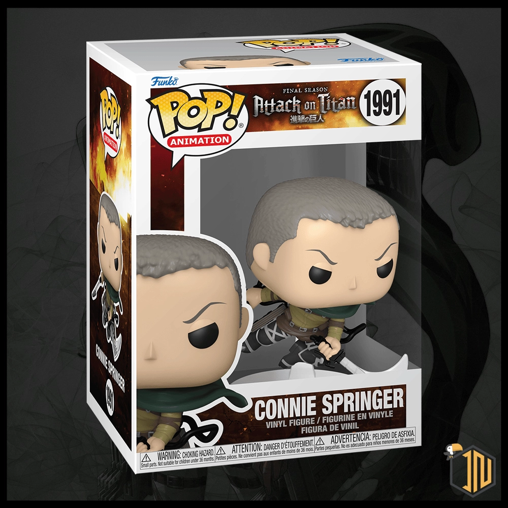 Arriva un nuovo Funko Pop! dedicato all'Attacco dei giganti - Connie Springer #1991 vi aspetta su shop.inerdini.it