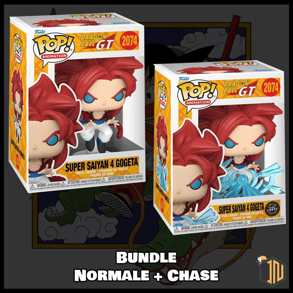 Arriva un nuovo Funko Pop! dedicato a Dragon Ball GT - Super Saiyan 4 Gogeta #2074 Bundle Normale + Chase vi aspetta su shop.inerdini.it