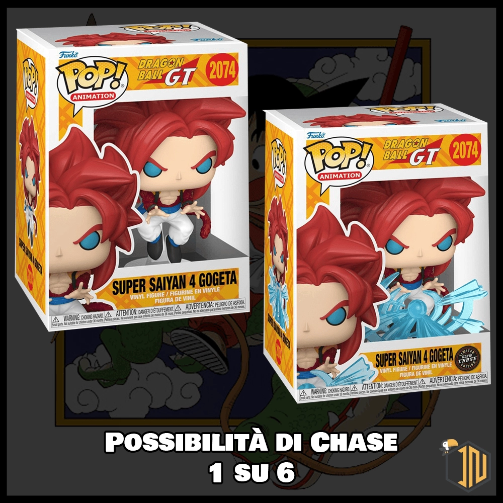 Arriva un nuovo Funko Pop! dedicato a Dragon Ball GT - Super Saiyan 4 Gogeta #2074 vi aspetta su shop.inerdini.it
