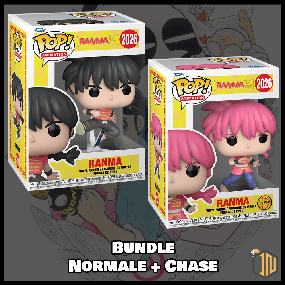 Arriva un nuovo Funko Pop! dedicato a Ranma 1/2 - Ranma #2026 Bundle Normale + Chase vi aspetta su shop.inerdini.it