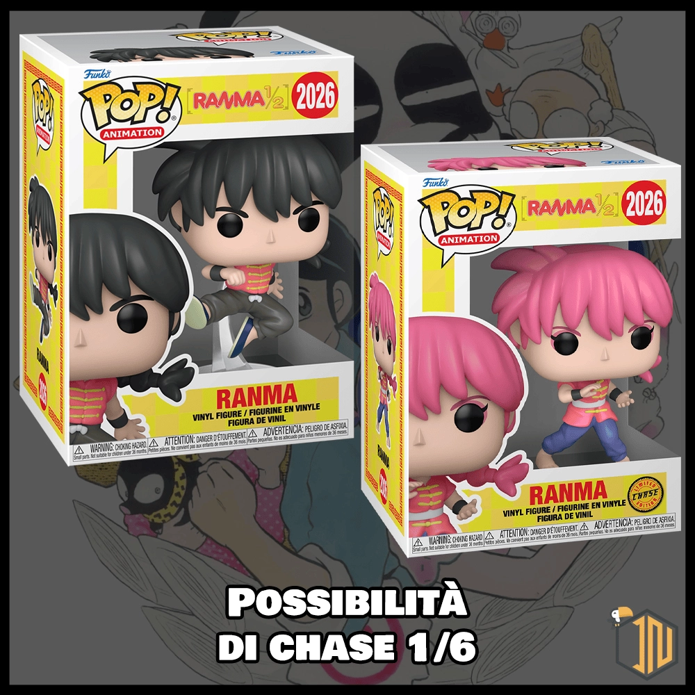 Arriva un nuovo Funko Pop! dedicato a Ranma 1/2 - Ranma #2026 vi aspetta su shop.inerdini.it
