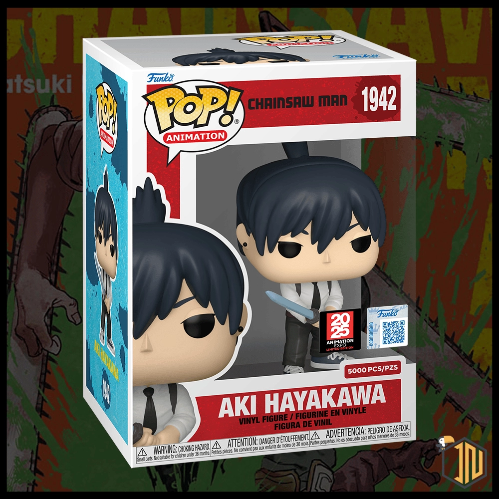 Arriva un nuovo Funko Pop! dedicato a Chainsaw Man Funko POP! - Aki Hayakawa #1942 2025 Animation Expo Limited Edition vi aspetta su shop.inerdini.it