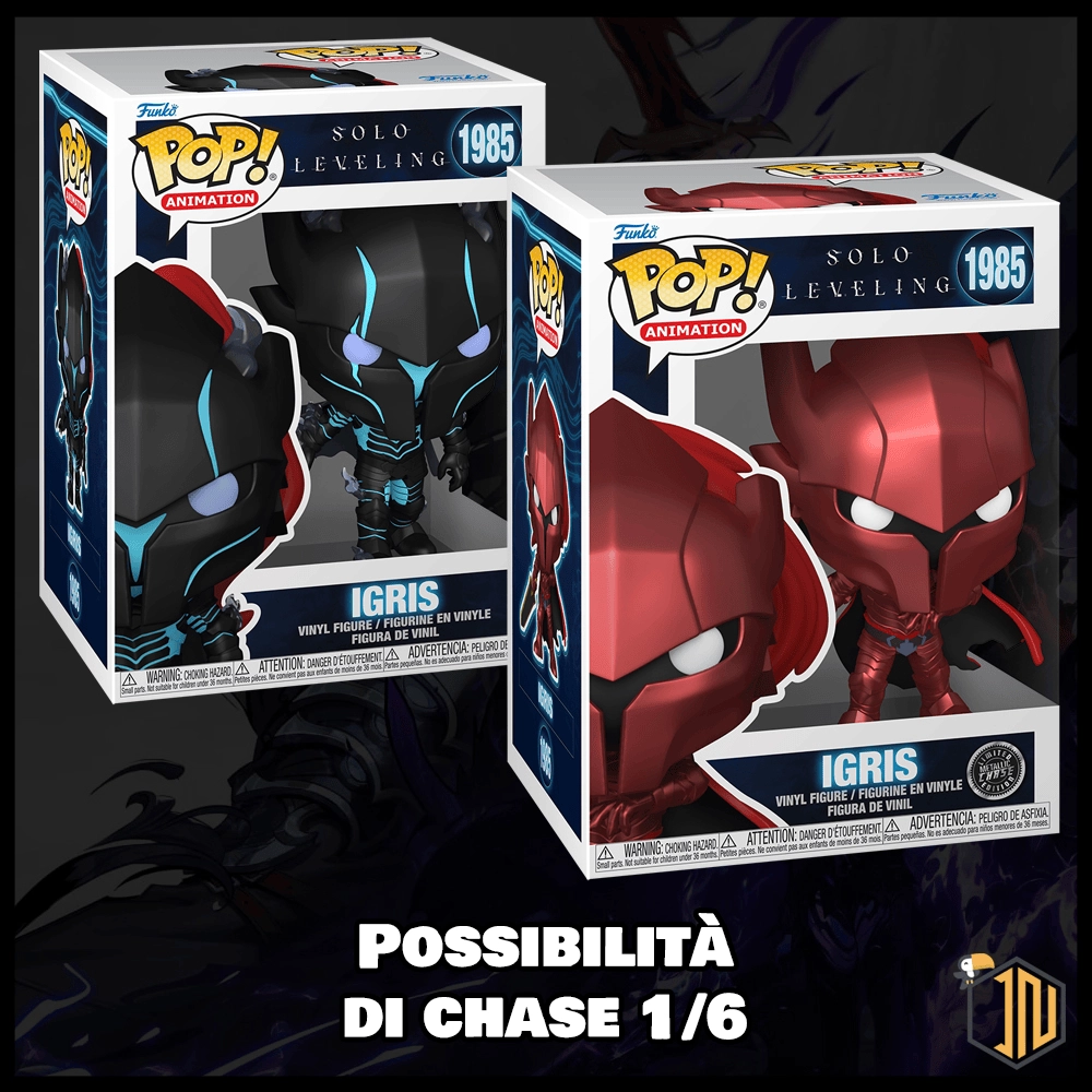 Arriva un nuovo Funko Pop! dedicato a Solo Leveling - Igris #1985 vi aspetta su shop.inerdini.it