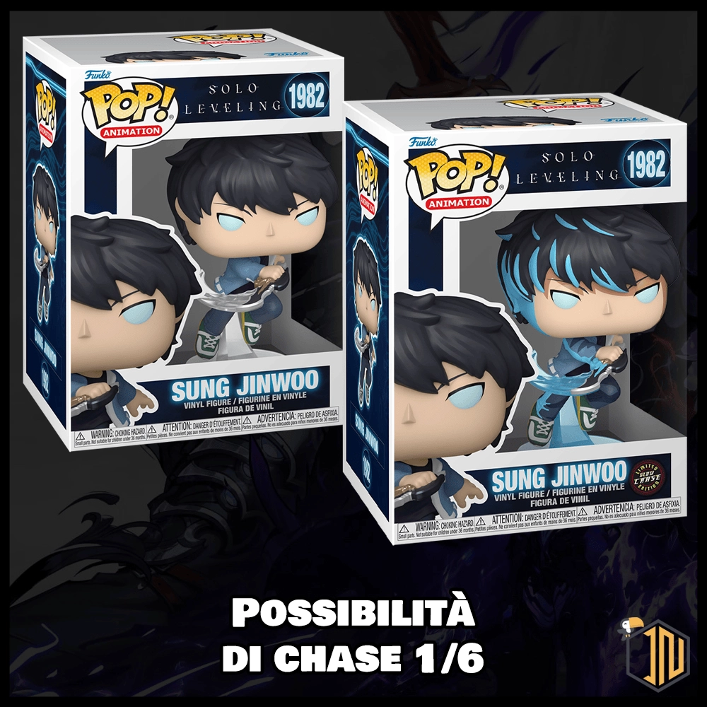 Arriva un nuovo Funko Pop! dedicato a Solo Leveling - Sung Jinwoo #1982 vi aspetta su shop.inerdini.it