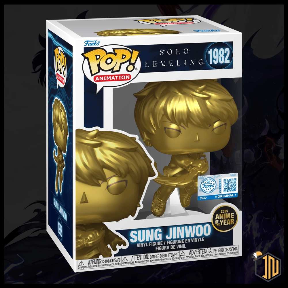 Arriva un nuovo Funko Pop! dedicato a Solo Leveling - Sung Jinwoo #1982 "2025 Anime Of The Year" vi aspetta su shop.inerdini.it