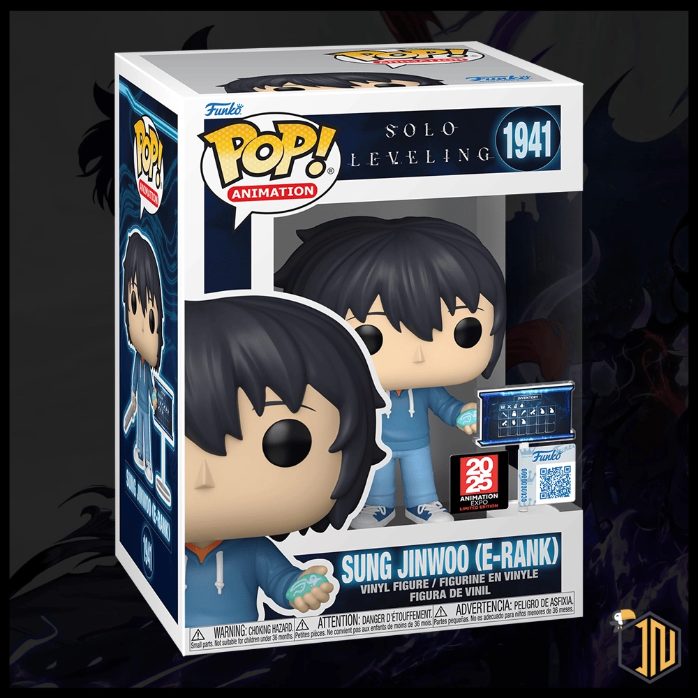 Arriva un nuovo Funko Pop! dedicato a Solo Leveling Funko POP! - Sung Jinwoo (E-Rank) #1941 2025 Animation Expo Limited Edition vi aspetta su shop.inerdini.it