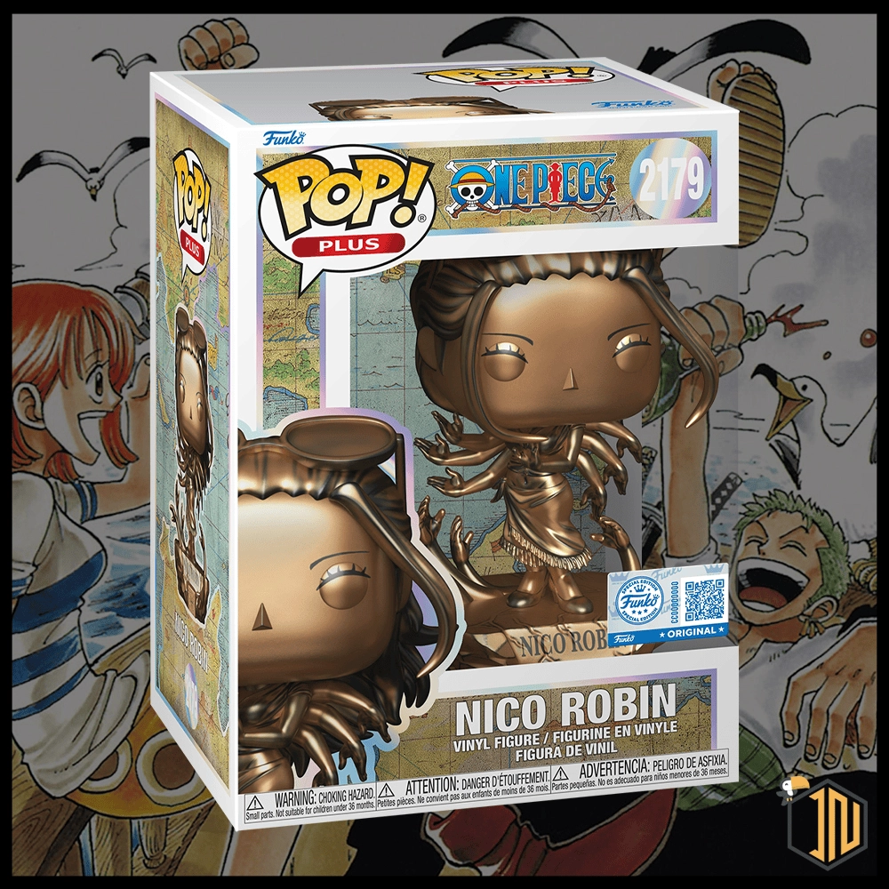 Arriva un nuovo Funko Pop! dedicato a One Piece - Nico Robin Statue Bronze #2179 vi aspetta su shop.inerdini.it
