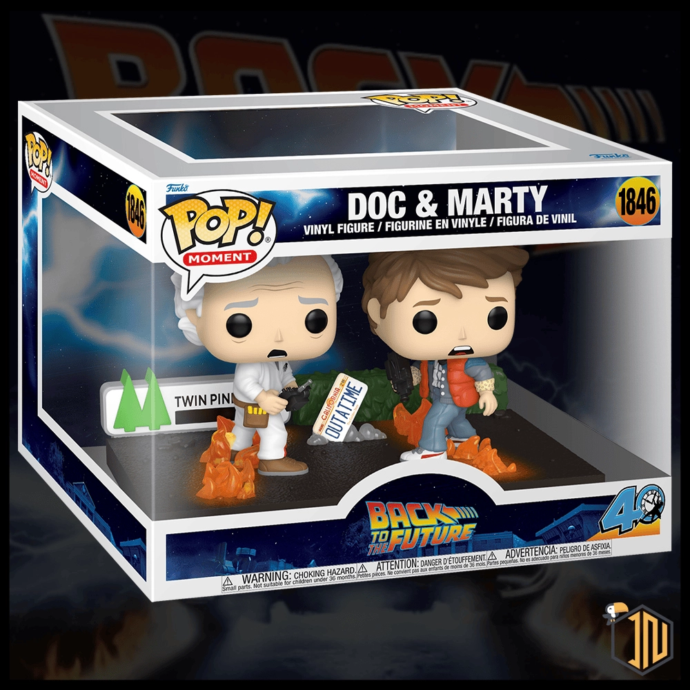 Arriva un nuovo Funko Pop! dedicato a Back To The Future Funko POP! - Doc & Marty #1846 vi aspetta su shop.inerdini.it