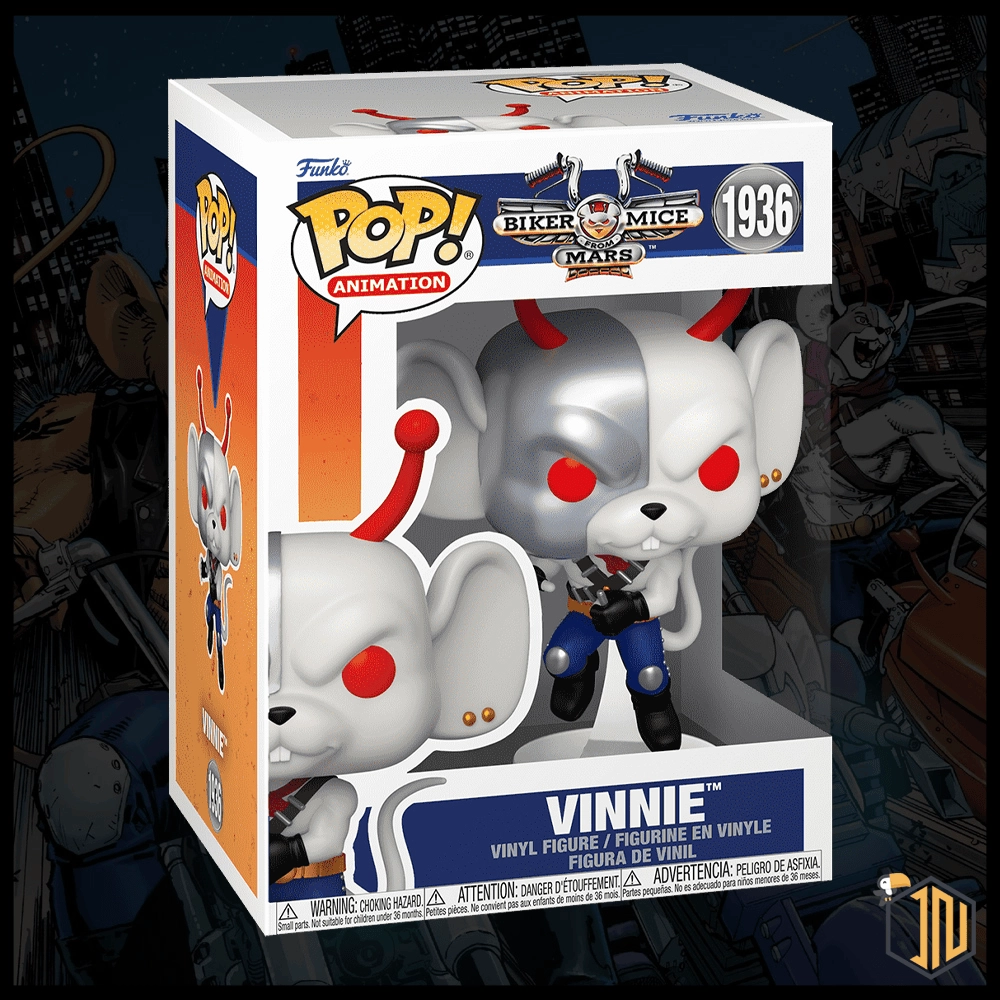 Arriva un nuovo Funko Pop! dedicato a Biker Mice Mars - Vinnie #1936 vi aspetta su shop.inerdini.it