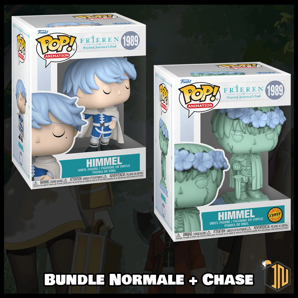 Arriva un nuovo Funko Pop! dedicato a Frieren - Himmel #1989 Bundle Normale + Chase vi aspetta su shop.inerdini.it