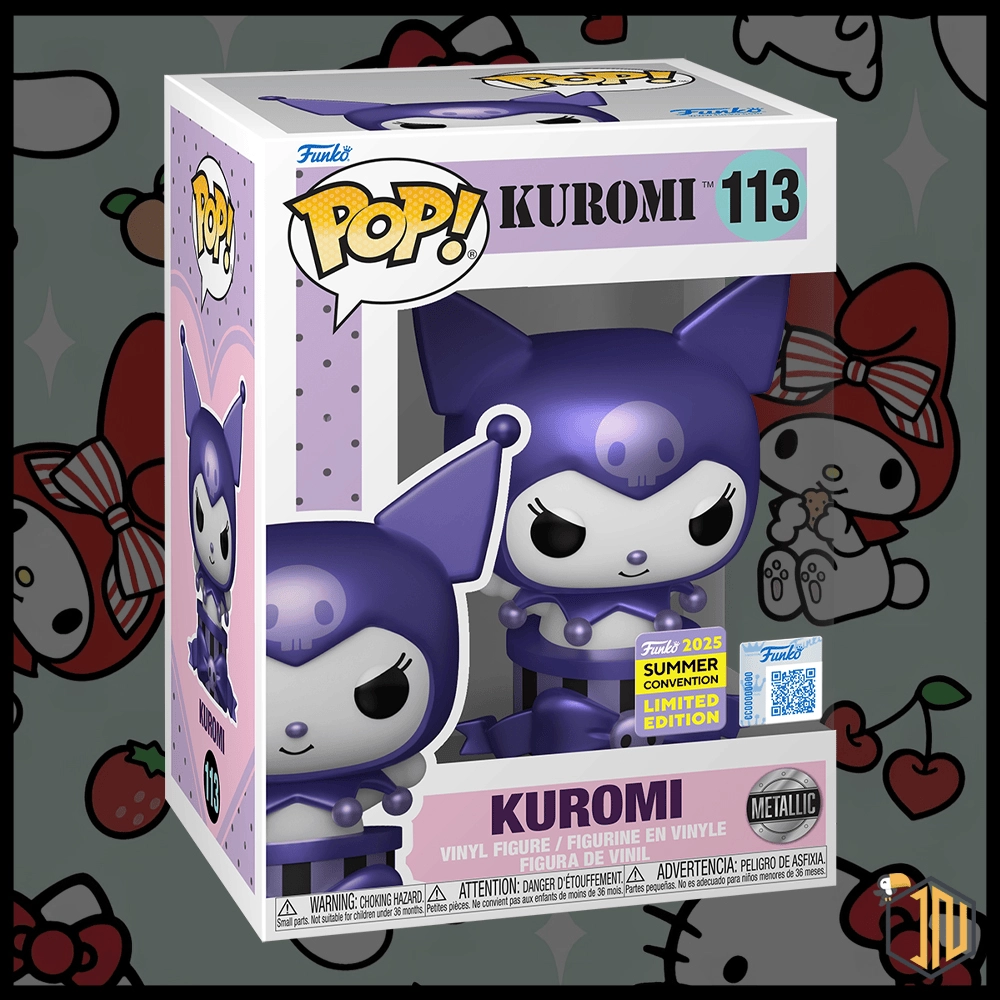 Arriva un nuovo Funko Pop! dedicato a Kuromi - Kuromi #113 SDCC 2025 vi aspetta su shop.inerdini.it