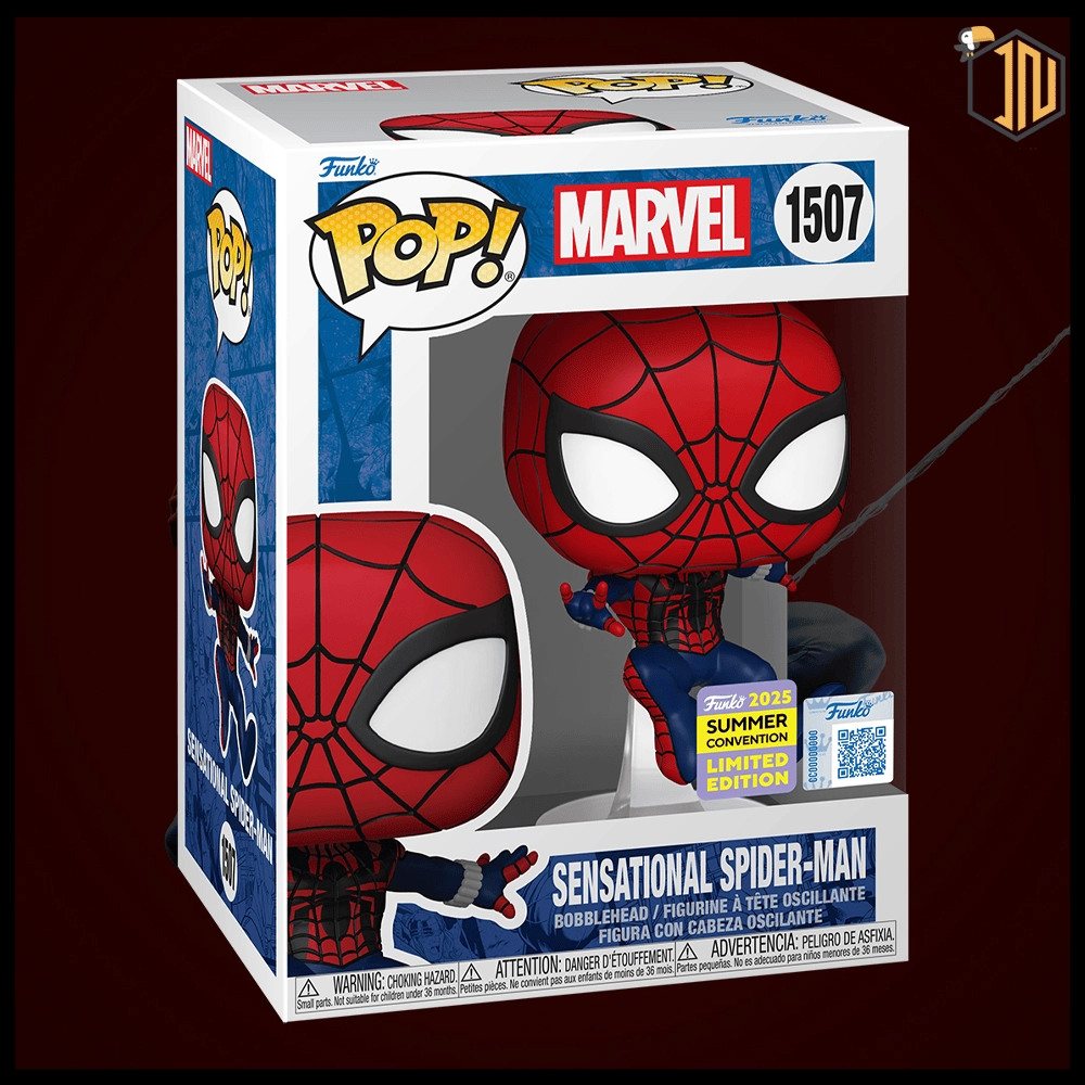 Arriva un nuovo Funko Pop! dedicato a Marvel Spider-Man - Sensational Spider-Man #1507 SDCC 2025 vi aspetta su shop.inerdini.it