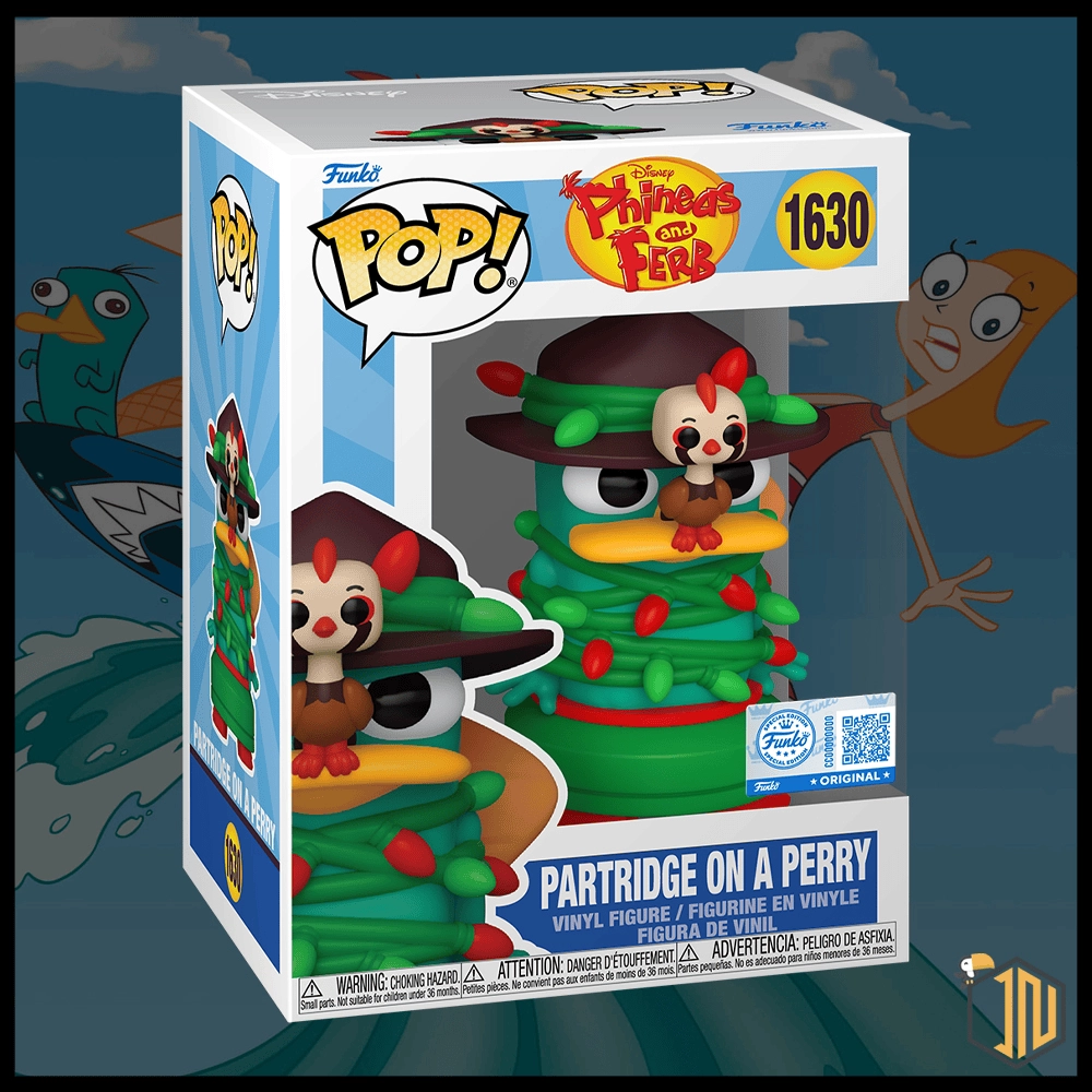 Arriva un nuovo Funko Pop! dedicato a Phineas and Ferb - Partridge on a Perry #1630 vi aspetta su shop.inerdini.it