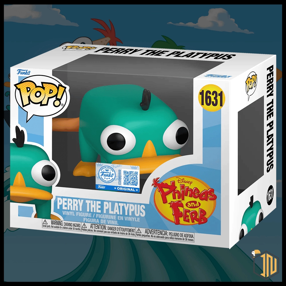 Arriva un nuovo Funko Pop! dedicato a Phineas and Ferb - Perry the Platypus #1631 vi aspetta su shop.inerdini.it