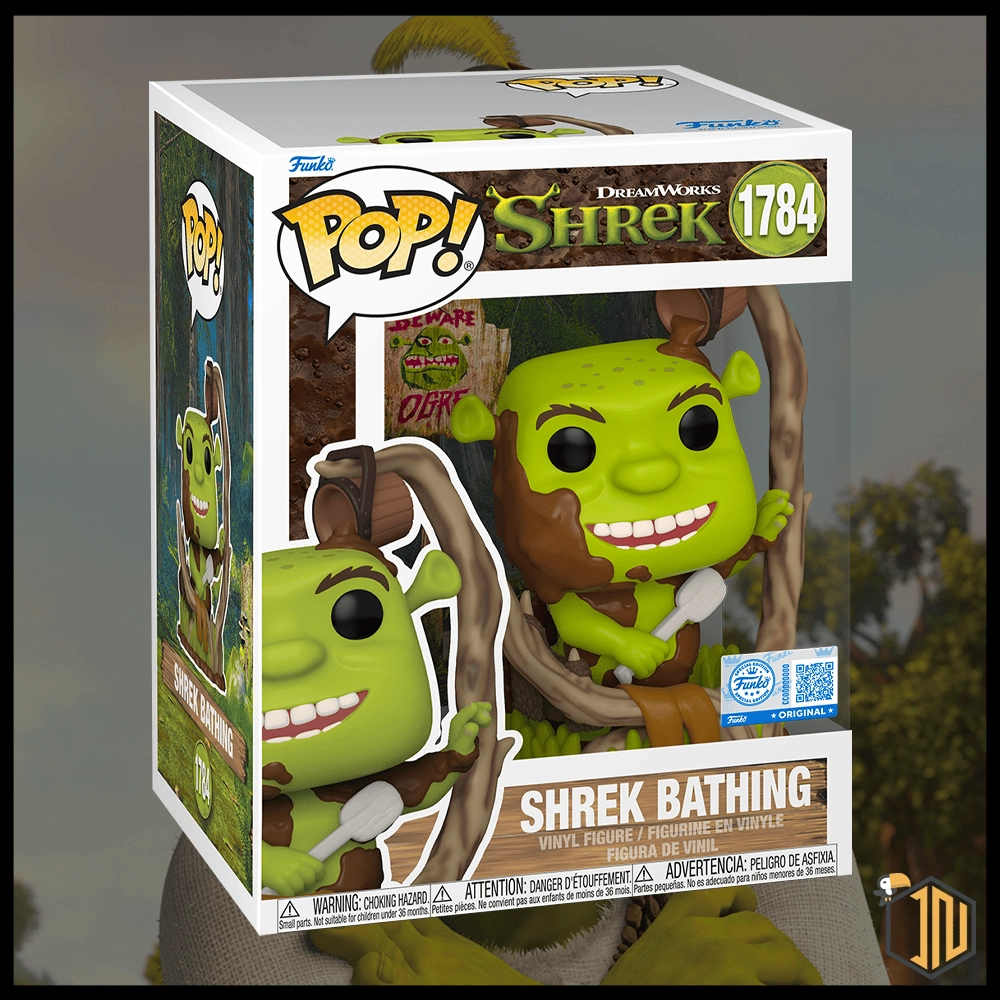 Arriva il pre-ordine del FUNKO POP di Shrek Bathing #1784. Lo trovi su shop.inerdini.it