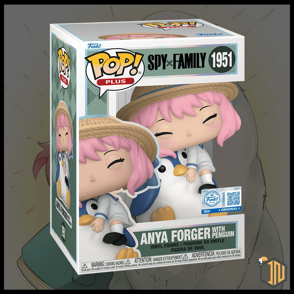 Arriva un nuovo Funko Pop! dedicato a Spy X Family - Anya Forger with Penguin #1951 vi aspetta su shop.inerdini.it