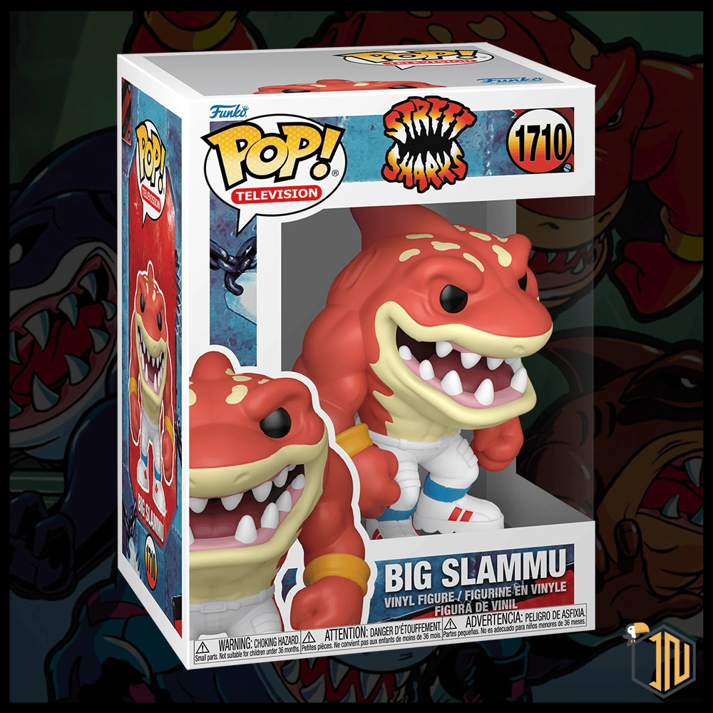 Arriva un nuovo Funko Pop! dedicato a Street Sharks Big Slammu #1710 vi aspetta su shop.inerdini.it