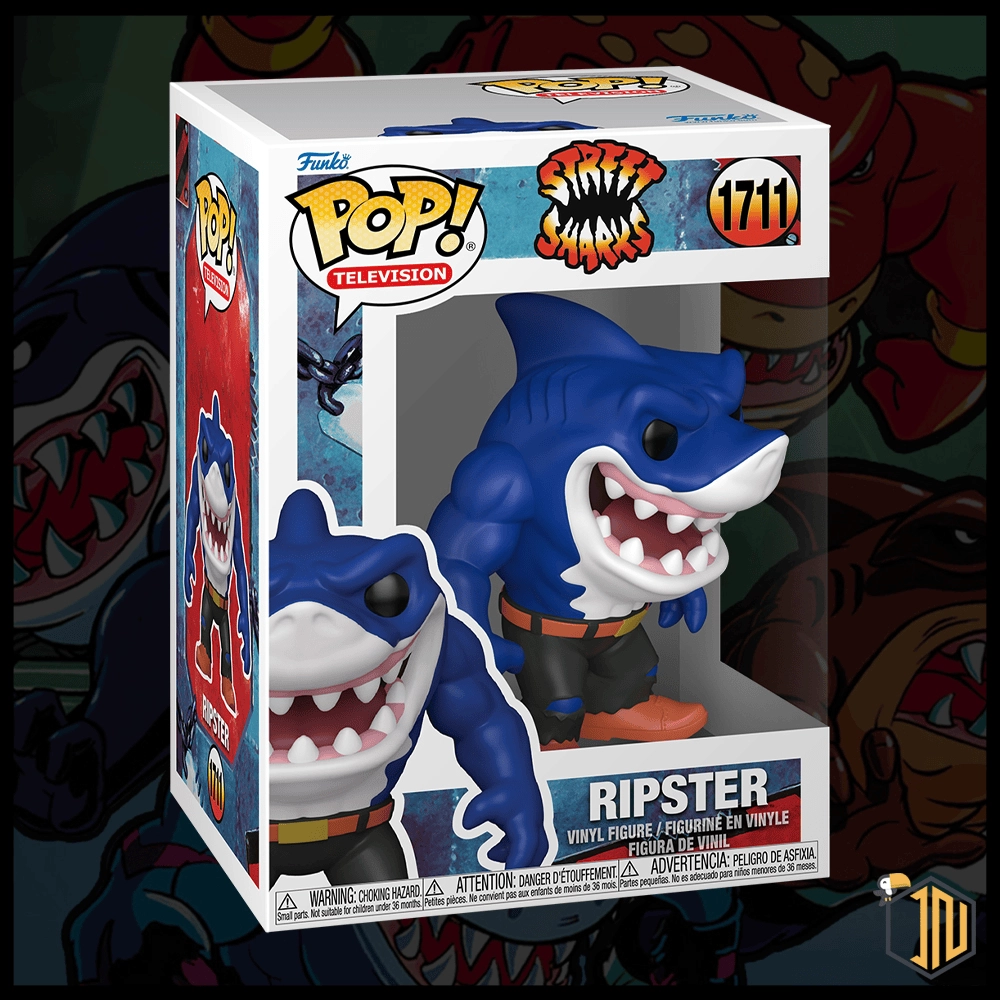 Arriva un nuovo Funko Pop! dedicato a Street Sharks - Ripster #1711 vi aspetta su shop.inerdini.it